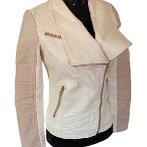 Guess Faux Leather Moto Jacket